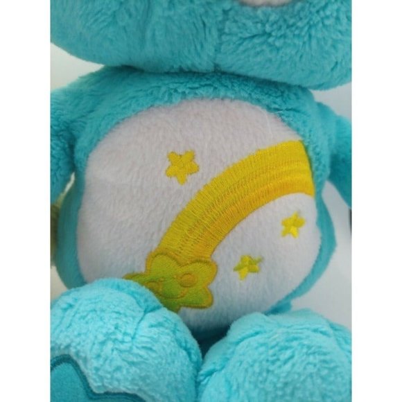 2012 Care Bear Funshine & Wish Bear 12” Stuffed Plush Toy Stuffed Animals Love - Picture 4 of 6